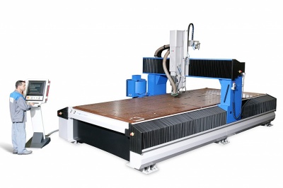 Fresa verticale CNC HSM con portale mobile, tavola fissa e colonna mobile per la lavorazione industriale