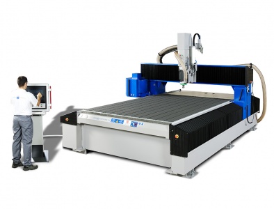 Fresa HSM di precisione CNC per uso professionale intensivo, tavolo di grandi dimensioni